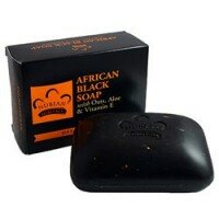 Черное африканское мыло African Black Soap Nubian Heritage (140 г)